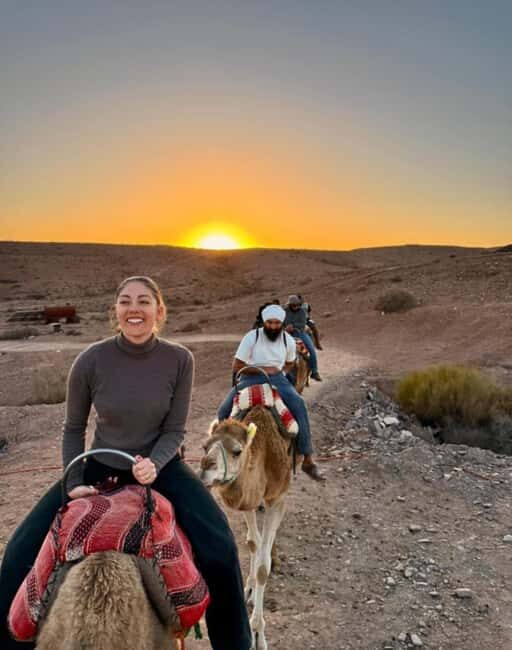 Marrakech: Quad Bike, Camel Ride, Sunset, Dinner with Show - Key Points