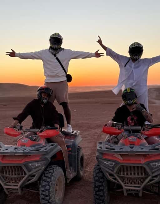 Marrakech: Quad Bike, Camel Ride, Sunset, Dinner with Show - Authentic Experiences and Hidden Gems