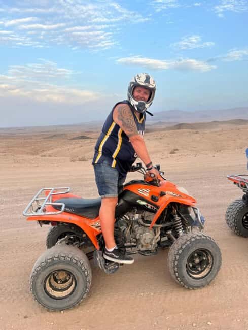 Marrakech: Quad Bike, Camel Ride, Sunset, Dinner with Show - FAQ