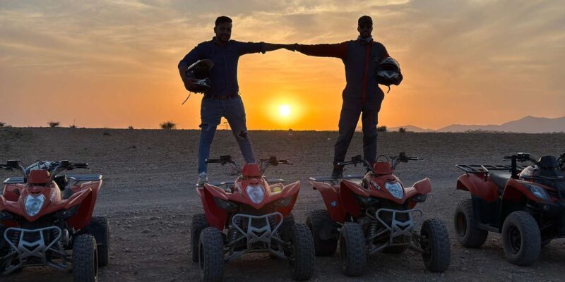 Marrakech: Quad Bike excursion at the sunset with Tea Break - A Closer Look at the Experience