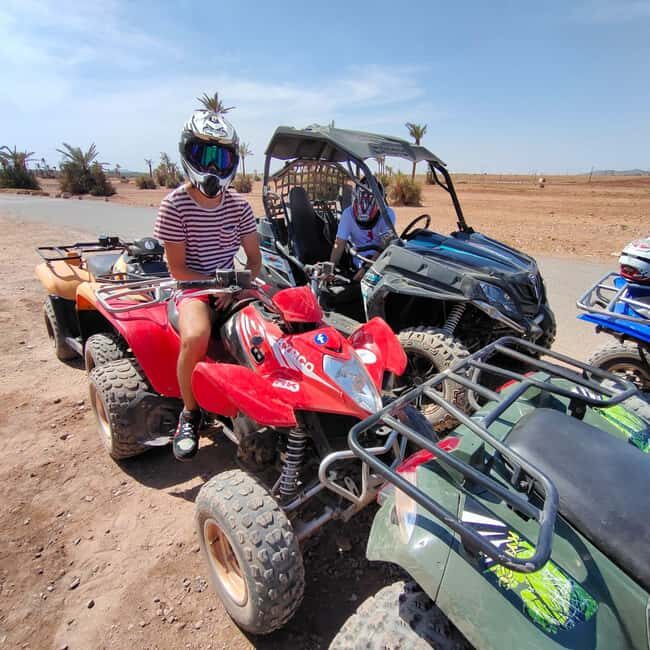 Marrakech: Quad Bike Tour to Palm Oasis and Jbilat Desert - Key Points