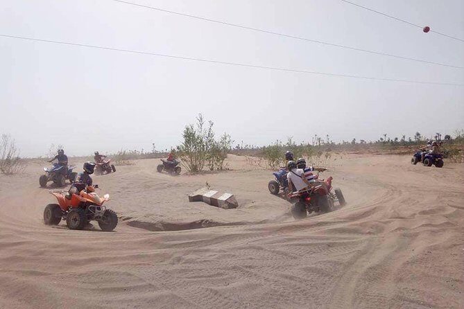 Marrakech quad biking tour in palm grove desert of marrakech - Key Points
