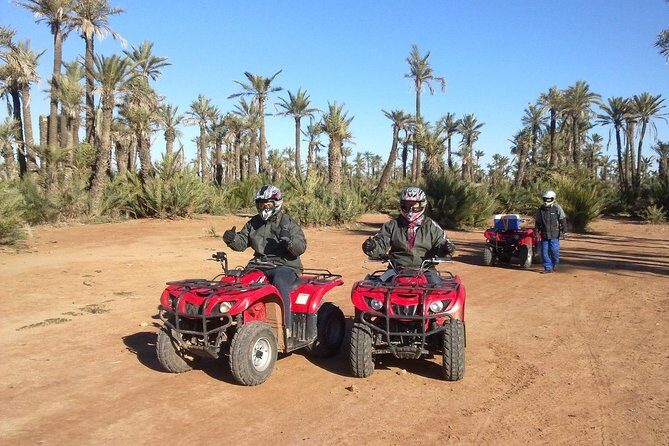 Marrakech quad biking tour in palm grove desert of marrakech - FAQ