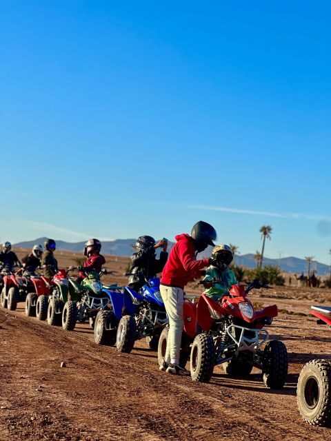 Marrakech: Quad excursion at the palm grove dunes with tea - Key Points