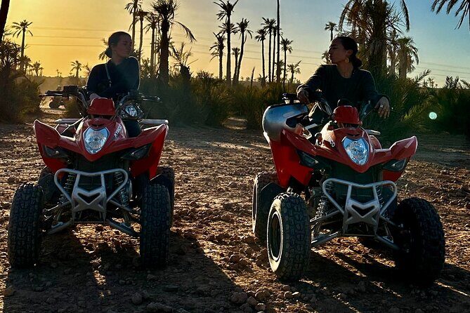 Marrakech: Quad tour in the Palmeraie and desert jbilet - The Berber Tea Break