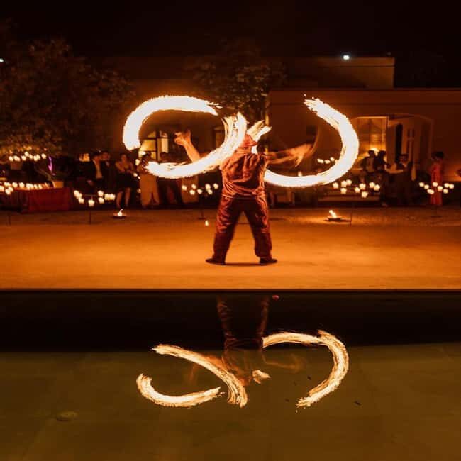 Marrakech: Quads & Camels on Sunset and Dinner With FireShow - Key Points