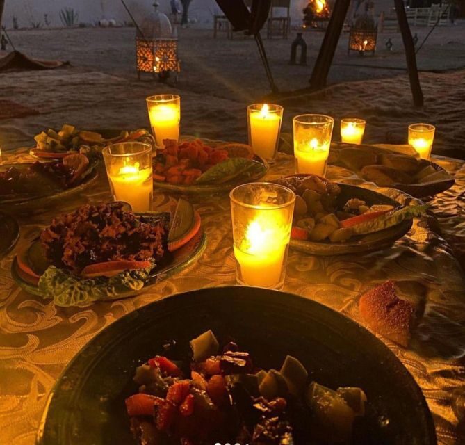 Marrakesh: Agafay Desert Sunset, Camel Ride, and Dinner Show - Transportation and Timing: How You Get There and What to Expect