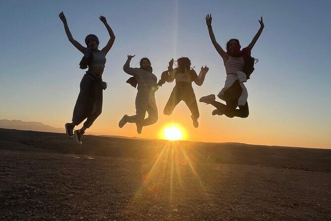 Marrakesh: Agafay Desert Sunset Quad Bike tour & Diner Show - The Itinerary in Detail