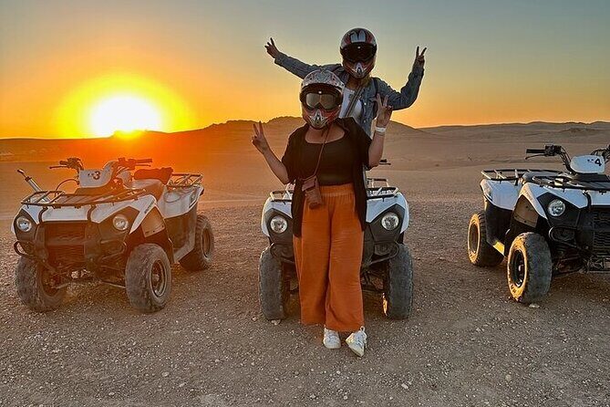 Marrakesh: Agafay Desert Sunset Quad Bike tour & Diner Show - Pricing and Value