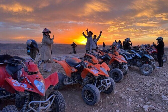 Marrakesh: Agafay Desert Sunset Quad Bike tour & Diner Show - Authentic Experiences and Review Highlights