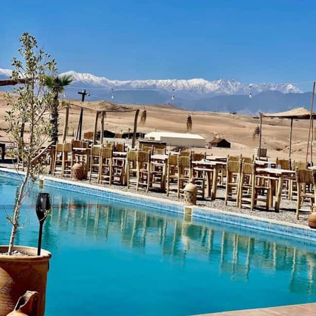 Marrakesh: Agafay Desert Tour with Lunch and Swimming Pool - An Easy Escape from the Hustle of Marrakech