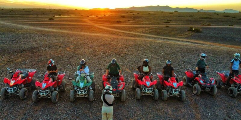 Marrakesh Palmeraie: Quad bike Adventure at Sunset - Key Points