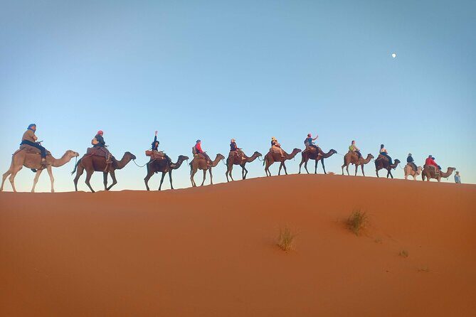 Marrakesh to Fez 3-Day with Overnight merzouga Desert Camping - Key Points