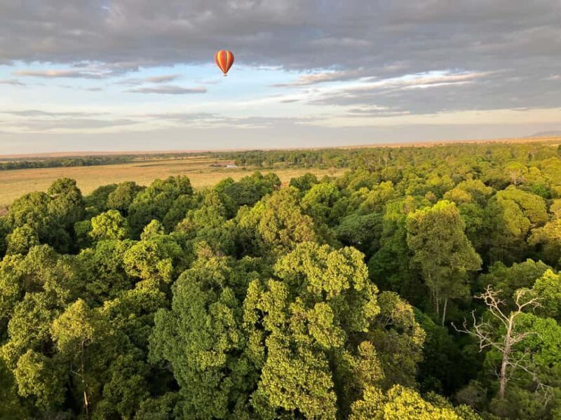 Masai Mara Hot Air Balloon Safari & Champagne Breakfast - Key Points
