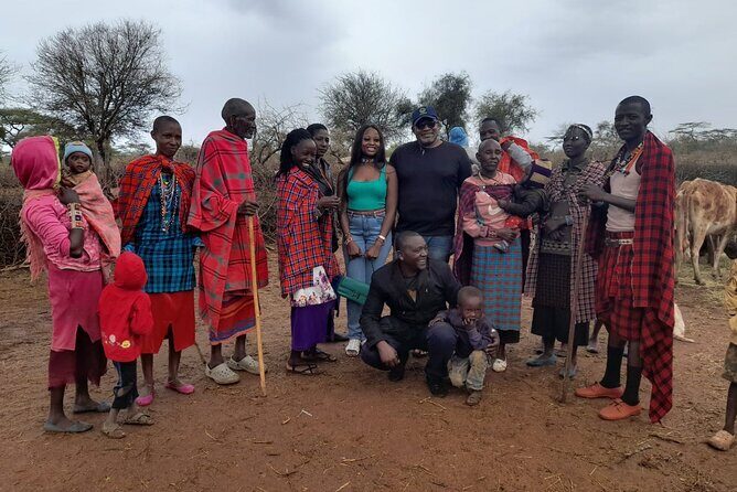 Masai village day tour. - Key Points