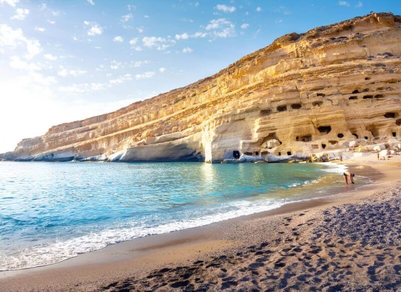 MATALA - AGIOFARAGO (Holy Gorge) PRIVATE TOUR - The Village of Matala