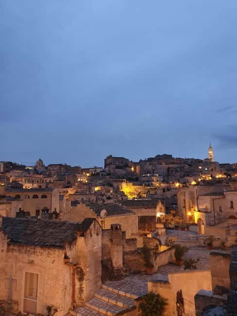 Matera by Night lingua italiana.Casa Grotta e Chiesa incluse - In-Depth Review: Exploring Matera After Dark