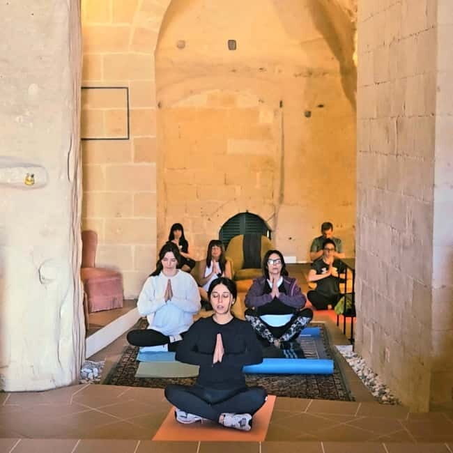 Matera: Yoga session in a Sassi cave with Breakfast - Introduction