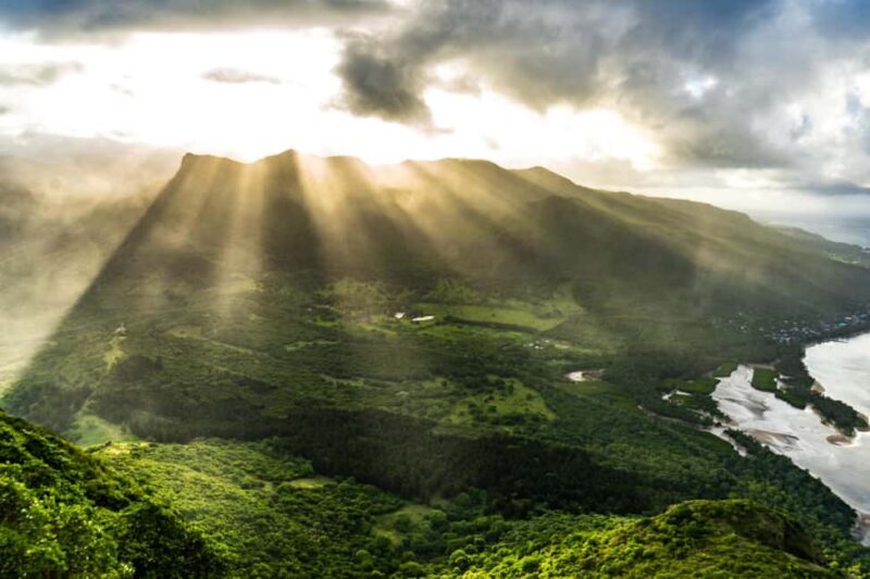 Mauritius: Le Morne sunrise hike + coffee at the top - Reaching the Top: The View and Reward