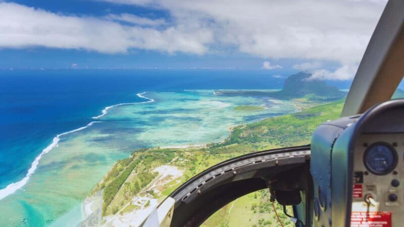 Mauritius: Underwater waterfall by Helicopter tour - Practical Aspects & What to Expect