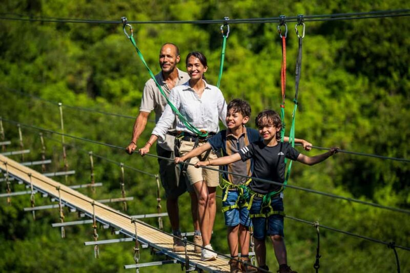 Mauritius: Vallé Advenature Park, Nepalese Bridge - Why the Nepalese Bridge Excites Travelers