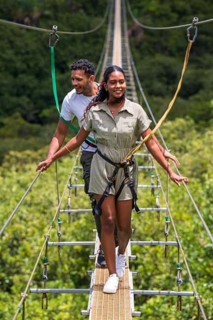 Mauritius: Vallé Advenature Park, Nepalese Bridge - Comparing Value and Experience