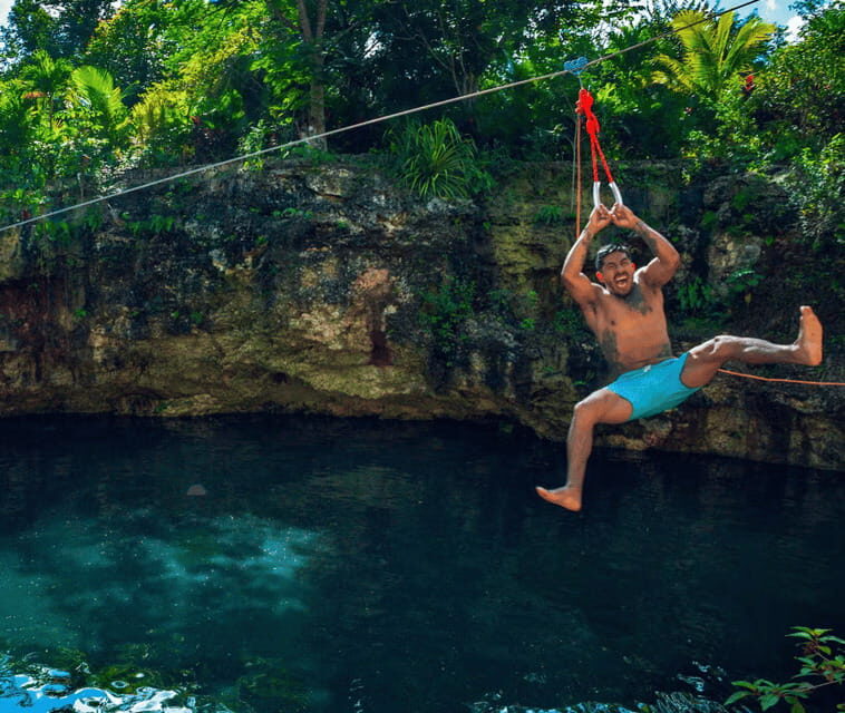 Mayan Jungle Adventure, ATV, Zipline, Rappel and Cenote + Hotel Pickup - Key Points  