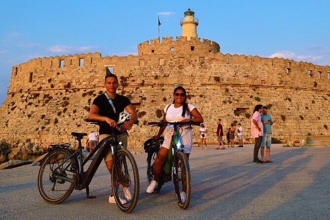 Mediaeval Rhodes E-bike Highlights Photo Tour Morning/Sunset - The Sum Up