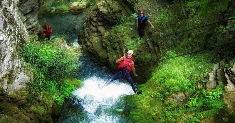 megalo-papingo-canyoning-with-rappel-section-b