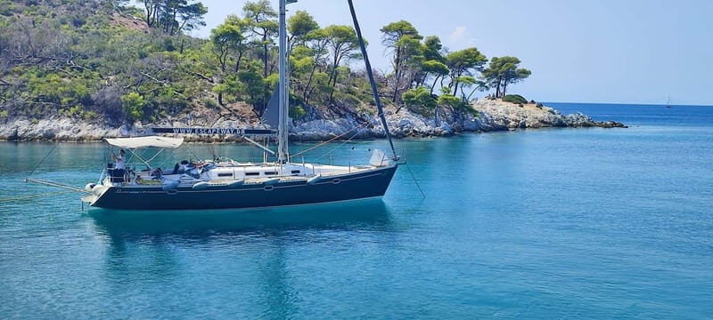 Megalonisos Petalion: All-Inclusive 8h Sailing Cruise. - Key Points