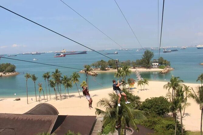 MegaZip Adventure Ride Jungle Beach & Sea Experience |Singapore - What to Expect at MegaZip Adventure Ride