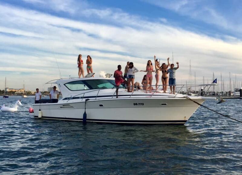 Melbourne: A Private Day Tour on a Sports Yacht on the Bay - Relaxation and Socializing On Deck