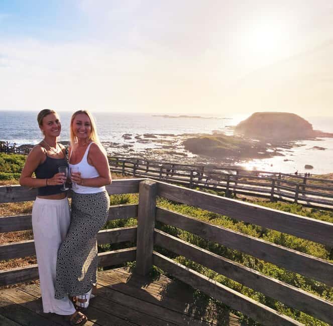 Melbourne: Boutique Phillip Island Wine, Dine & Penguin Tour - Afternoon Options: Cowes Town or Koala Conservation Reserve