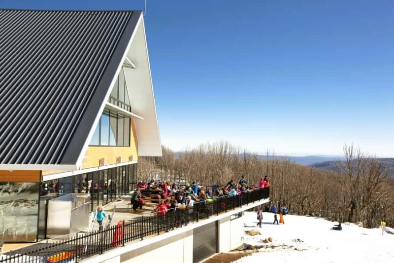 Melbourne: Lake Mountain Snow, Waterfall & Chocolaterie Tour - Key Points