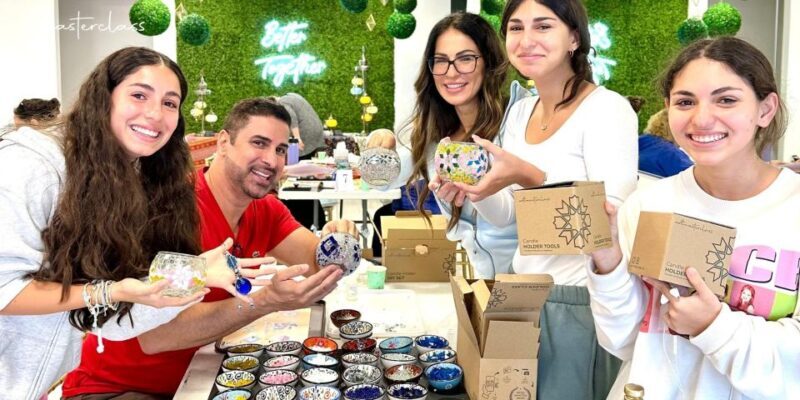 Melbourne: Mosaic Art Classes - Turkish Lamp Workshop - The Learning Experience and Instructor Quality