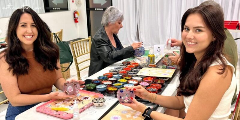 Melbourne: Mosaic Art Classes - Turkish Lamp Workshop - What Reviewers Say