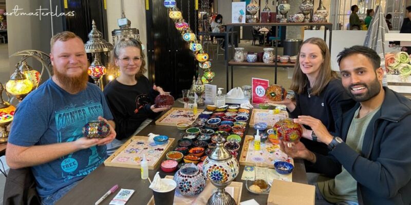 Melbourne: Mosaic Art Classes - Turkish Lamp Workshop - Who Will Love This?