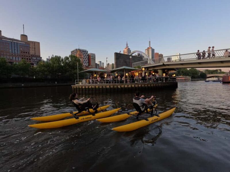 Melbourne: Yarra River Twilight Waterbike Tour - FAQ