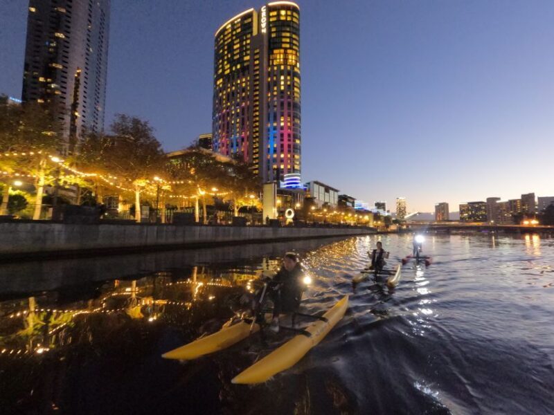 Melbourne: Yarra River Twilight Waterbike Tour - Introduction to the Experience