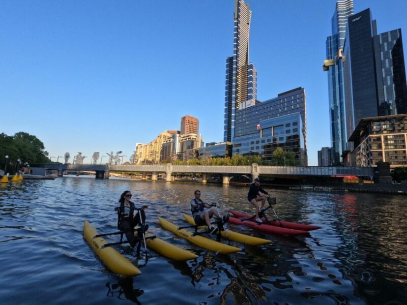 Melbourne: Yarra River Twilight Waterbike Tour - The Sum Up: Is This Tour for You?