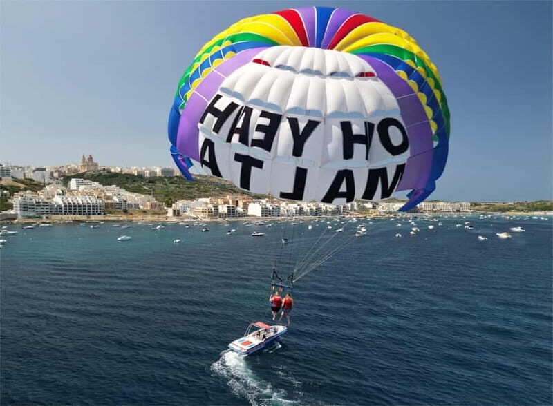 Mellieha Bay: Parasailing - Quick Introduction
