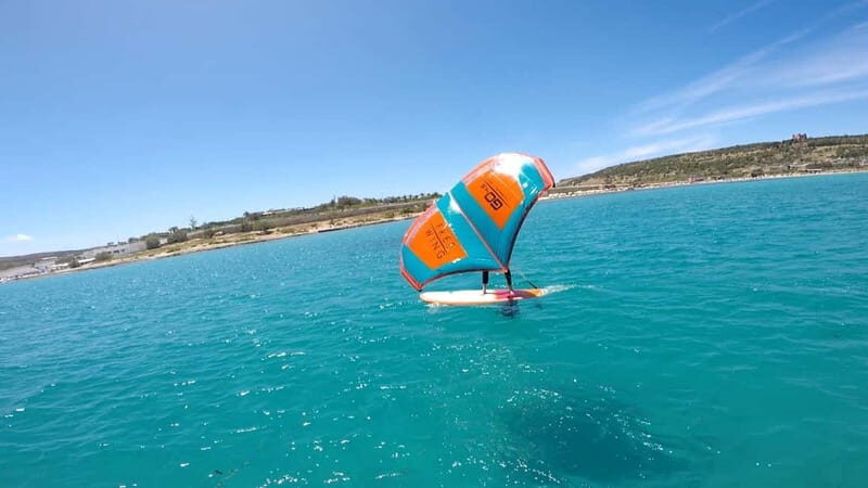 Mellieha Bay: Wing Foiling Lesson - The Location: Mellieha Bay