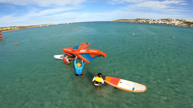 Mellieha Bay: Wing Foiling Lesson - Practical Details and Tips