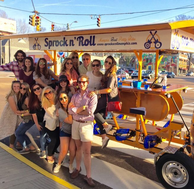 Memphis: Guided Bar Crawl on a Pedal Bike - Why the Pedal Bike Tour Works Well