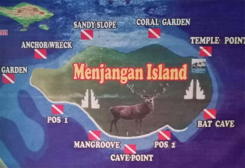 Menjangan Island: Scuba Diving Trip with Lunch - The Location and How You Get There