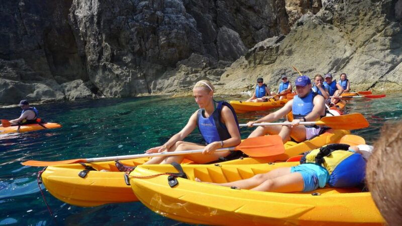 menorca-kayak-and-marine-reserve-snorkeling-adventure