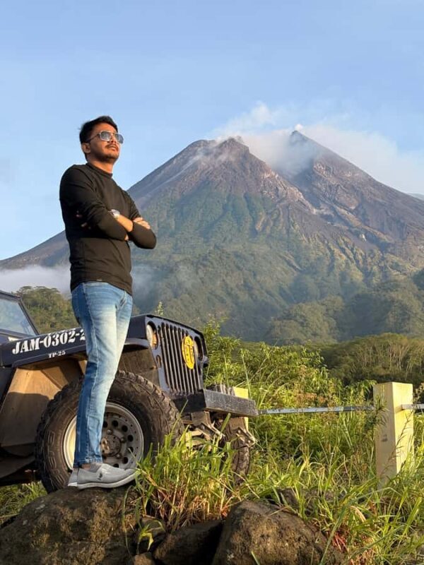 Merapi Jeep Adventure & Borobudur Shared Tour - Key Points