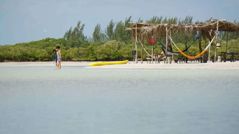 Merida: Swing Island Beach Tour with Kayaking - Key Points