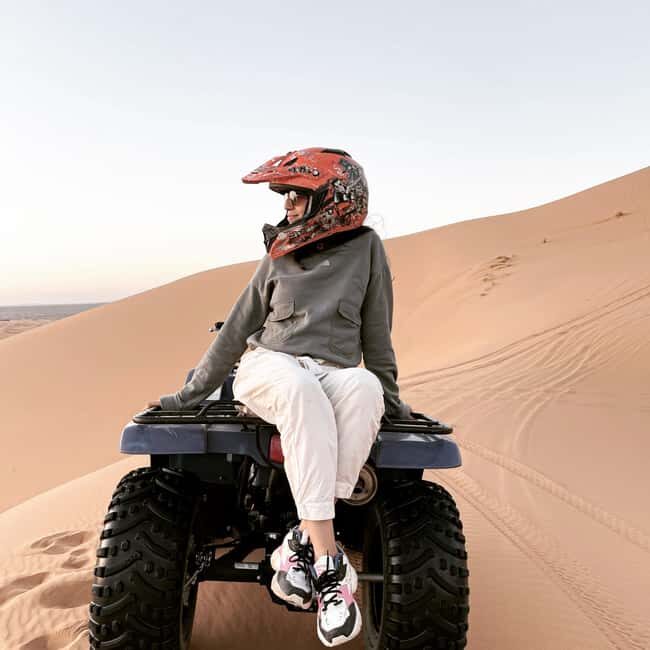 Merzouga: Erg Chebbi Quad Biking Tour with Guide - What to Expect from the Quad Biking Tour