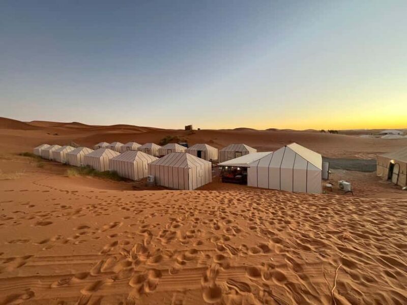 Merzouga: Overnight in Luxury camp with camels dinner - Merzouga: Overnight in Luxury Camp with Camels and Dinner – An Authentic Sahara Experience
